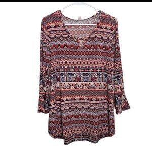 Patterned Women's Top